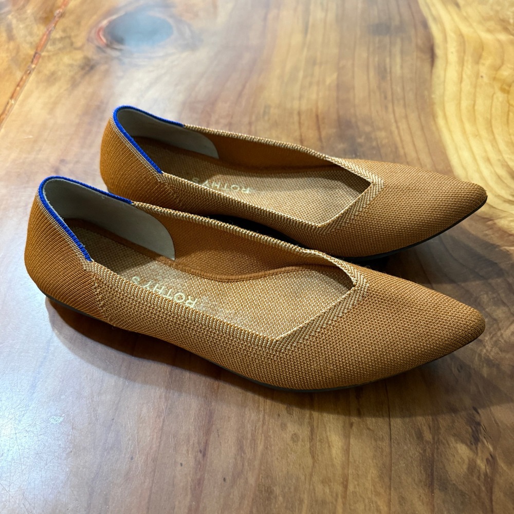 Rothy's The Point Ballet Flat Women's Slip on Shoes 11 Flats EU 42